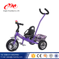 three wheel ride on power kids trike with handle/Manufacturer big wheel kids trike with pedal /new baby tricycle for 3 year old